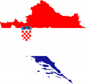 kroatien flagge